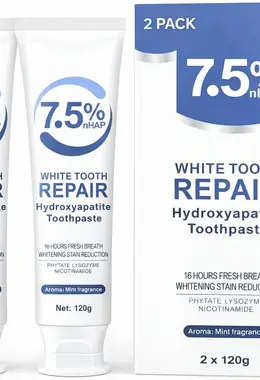 Nano Hydroxyapatite Toothpaste Protects Enamel and Strengthens Teeth