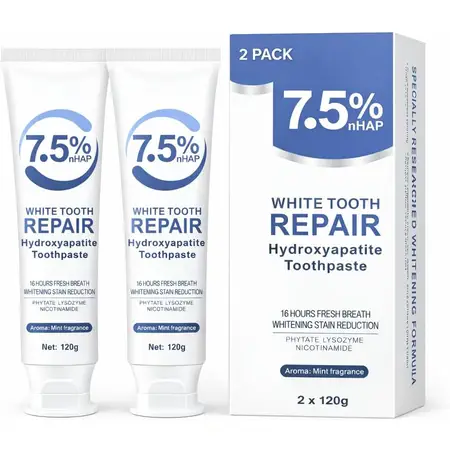 Nano Hydroxyapatite Toothpaste Protects Enamel and Strengthens Teeth