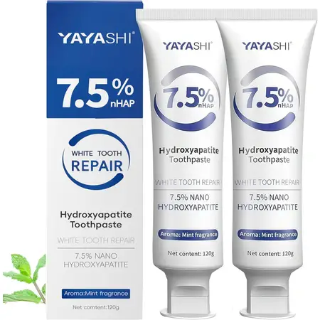 Set 2-Pack Nano Hydroxyapatite Toothpastes